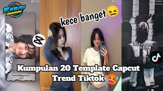 Kumpulan 20 Template JJ Viral Terbaru🎟  Trend TikTok🤩  kece banget😖  Sound Fyp tiktok [upl. by Bresee]