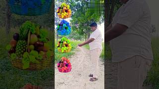 Sabka Favourite Fruit Mango pomegranate orange grapes funny VFX magic video shortsfeed trending [upl. by Ruth611]