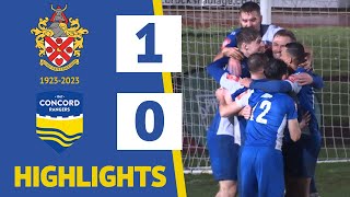 907  Hornchurch v Concord Rangers HIGHLIGHTS  202324 [upl. by Sivahc684]