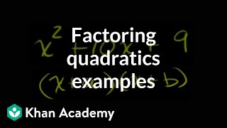 Factoring Trinomials [upl. by Lrak]