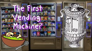 The First Vending Machine  ArchaeFacts [upl. by Peih]