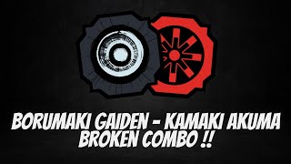 Borumaki Gaiden And Kamaki Akuma quot BROKEN COMBO quot in Shindo Life  RELLGames [upl. by Pratt]