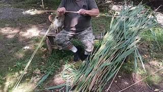 Phragmites Batter video quality archery bushcraft [upl. by Ailiec]