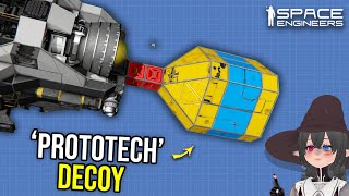 This Prototech Decoy can Save Ship From Offline Raid Space Engineers [upl. by Gaut]