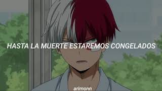 Snowman Sub Español  Sia  Todoroki Shoto BNHA AMV [upl. by Onivag599]