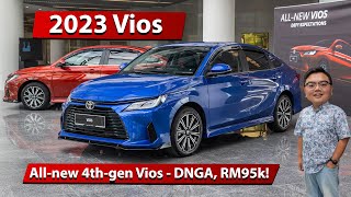 2023 Toyota Vios in Malaysia  from RM89600 [upl. by Stepha]