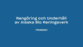 Så rengör och underhåller du Alaska Bio Reningsverk [upl. by Nennerb109]