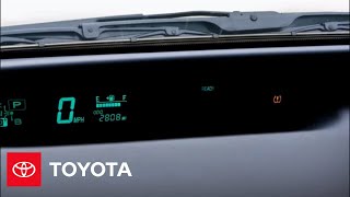 2009 Prius HowTo Tire Pressure Monitoring System TPMS  Toyota [upl. by Lean]