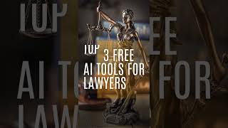 Top 3 Free AI Tools for Lawyers indianlaw legaleducation exam law ielts [upl. by Gerrilee]