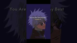 Friendship quotes subscribe for more gojosatoruedit getosuguru naruto anime narutoshippuden [upl. by Bui]