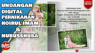 UNDANGAN DIGITAL PERNIKAHAN HOIRUL IMAM DAN NURUSSUBA [upl. by Cherye]