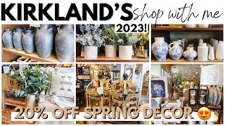 AMAZING KIRKLAND’S HOME DECOR SHOP WITH ME SPRING 2023 😍 NEW KIRKLAND’S SPRING FINDS 2023 [upl. by Akkina]