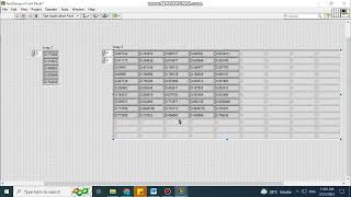 LabVIEW To generate a 2D array in LabVIEW FOR loop usage [upl. by Eden]