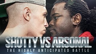 SHOTTY HORROH VS ARSONAL  Dont Flop Rap Battle [upl. by Nwahsed]