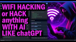 HACK WIFI using AI like chatGPT in hindi [upl. by Berns116]