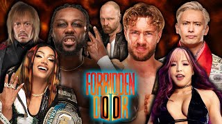 AEW x NJPW Forbidden Door 2024 Predictions [upl. by Ahtenek631]