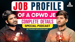 Job Profile of a CPWD JE  CPWD JE Lifestyle Salary  SSC JE CPWD Topper Interview with Pramod Sir [upl. by Netsrik]