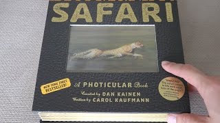 Safari A Photicular Book  See Animals Move Inside [upl. by Aesoh]