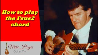 How to Play the Fsus2 Chord The Beginners Guide [upl. by Innor]