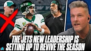 We Are Starting To See The Jets Future Plan After Salehs Firing  Pat McAfee Show [upl. by Sophie464]