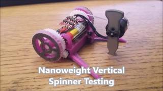 Nanoweight Vertical Spinner Testing [upl. by Arima961]