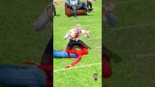 Spiderman attack zombie gta gtavspiderman spiderman spidermangtav marvel ironman avengers [upl. by Croix918]