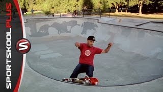 How to Skateboard a Small Bowl with Omar Hassan [upl. by Lemraj270]