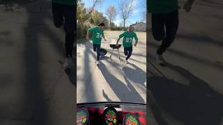 Sprinting while tailgating with freshcravings ad freshcravingspartner cravegoodness [upl. by Joellyn]