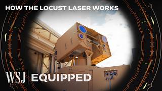 This 10M US Army Laser Melts Drones With 3 Beams  WSJ Equipped [upl. by Gniliem]