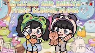 DRAMA AVATAR WORLD  KILLIANS AND KAELYN FIRST SCHOOL VLOGS  BIG K FAM SERIES [upl. by Nahbois]