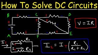 How To Solve Any Resistors In Series and Parallel Combination Circuit Problems in Physics [upl. by Sokram535]