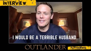 READY STEADY LETS HAVE A GOSS WITH SAM HEUGHAN [upl. by Llertrac]