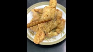 包饺子多出的饺子皮不要扔，教你做好吃的小零食927吃货节 众里浔ta [upl. by Natsrik485]