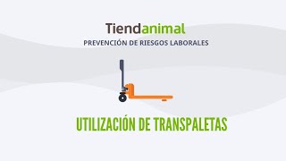 Utilización de transpaletas [upl. by Naivart]