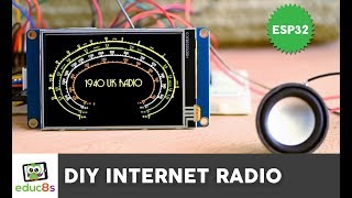 ESP32 Internet Radio project with A 35quot Nextion Display [upl. by Erdnuaed]