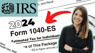 How to calculate estimated taxes  1040ES Explained Calculator Available [upl. by Llahsram473]