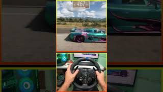 Mosler MT 900S Drag Race  Forza Horizon 5  This Car is So Fast 470 Kmh shorts [upl. by Yorel]