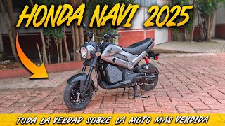 HONDA NAVI 2025 PUNTOS BUENOS Y MALOS para la moto más POPULAR en MÉXICO ¿SI CONVIENE O NO STOCK 7 [upl. by Ninazan]