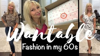 WANTABLE Unboxing and Try On  Personal Styling Service at any Age [upl. by Ellemac]