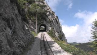 Wendelsteinbahn  Zahnradbahn  Führerstandfahrt 3 [upl. by Mehala]