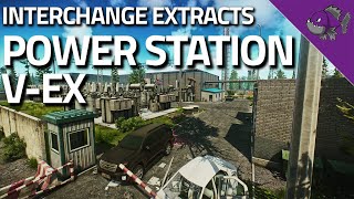 Power Station VEx  Interchange Extract Guide  Escape From Tarkov [upl. by Odla]