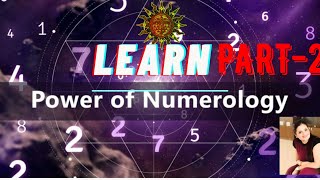 NUMROLOGY LEARNING PART 2 [upl. by Etnahsal]