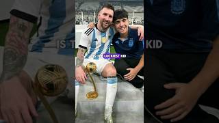 The luckiest kid in the world😱🥵 shots football leo [upl. by Meuse]