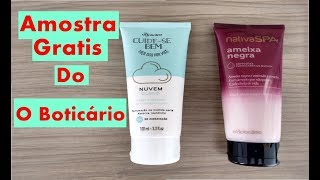 COMO GANHAR CREME DO O BOTICÁRIO DE GRAÇA  é So Participar Da Promoção Nativa SPA [upl. by Ibbison]