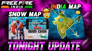 TONIGHT UPDATE  SNOW MAP IN FREE FIRE INDIA 🇮🇳 [upl. by Anirrok]