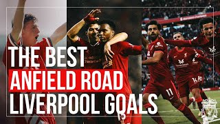 Liverpools BEST goals in front of the Anfield Road end [upl. by Inalaek986]