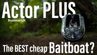 BoatmanUK Actor Plus Bait boat Review  Guide [upl. by Bloom]