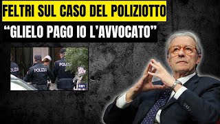 FELTRI DIFENDE IL POLIZIOTTO DI VERONA E ATTACCA LE POLITICHE SULLIMMIGRAZIONE DIBATTITO INFUOCATO [upl. by Ltsyrk873]