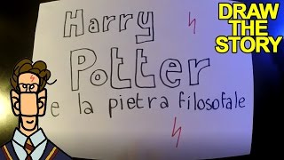 HARRY POTTER E LA PIETRA FILOSOFALE in 6 minuti  Draw The Story [upl. by Bernardina]