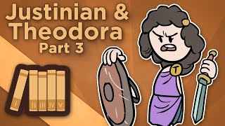 Byzantine Empire Justinian and Theodora  Purple is the Noblest Shroud  Extra History  Part 3 [upl. by Sudoeht748]